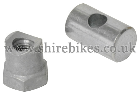Honda 11mm Brake Barrel & Adjusting Nut suitable for use with CZ100, P50, Z50M, Z50A, Z50J1, Z50R, Z50J 6V, Dax 6V, Chaly 6V