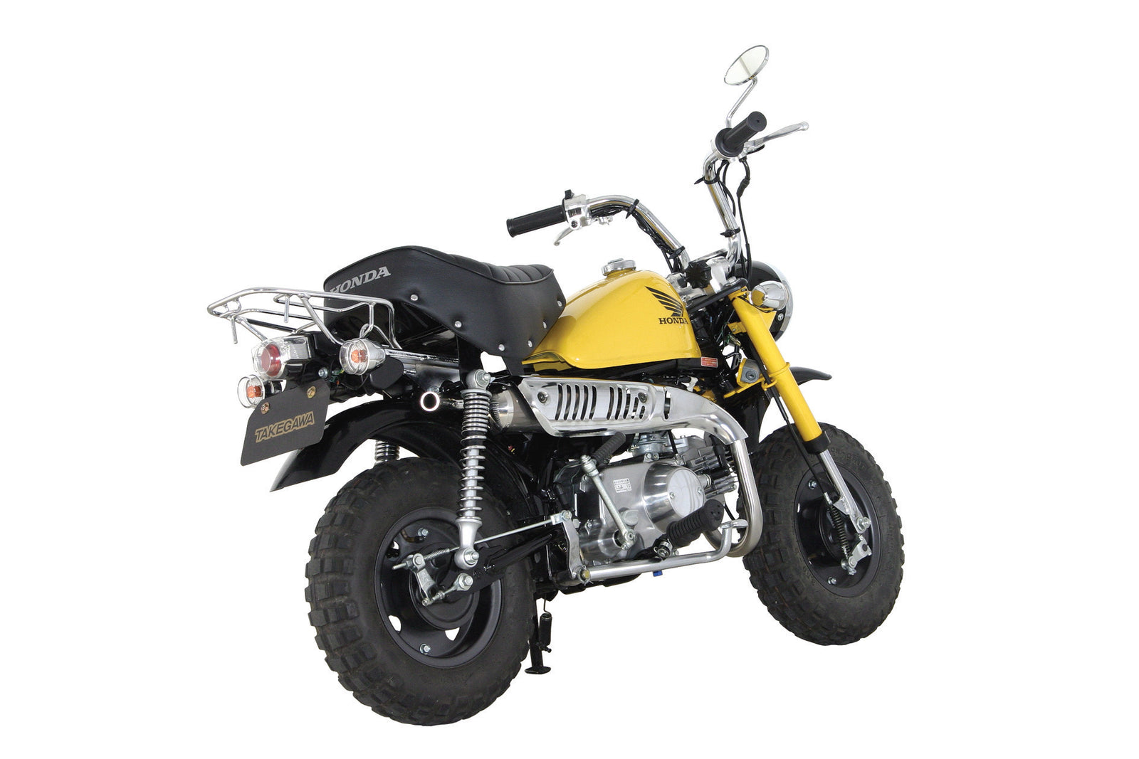 Takegawa Standard Look Stainless Exhaust (Short Type) suitable for use with Z50J