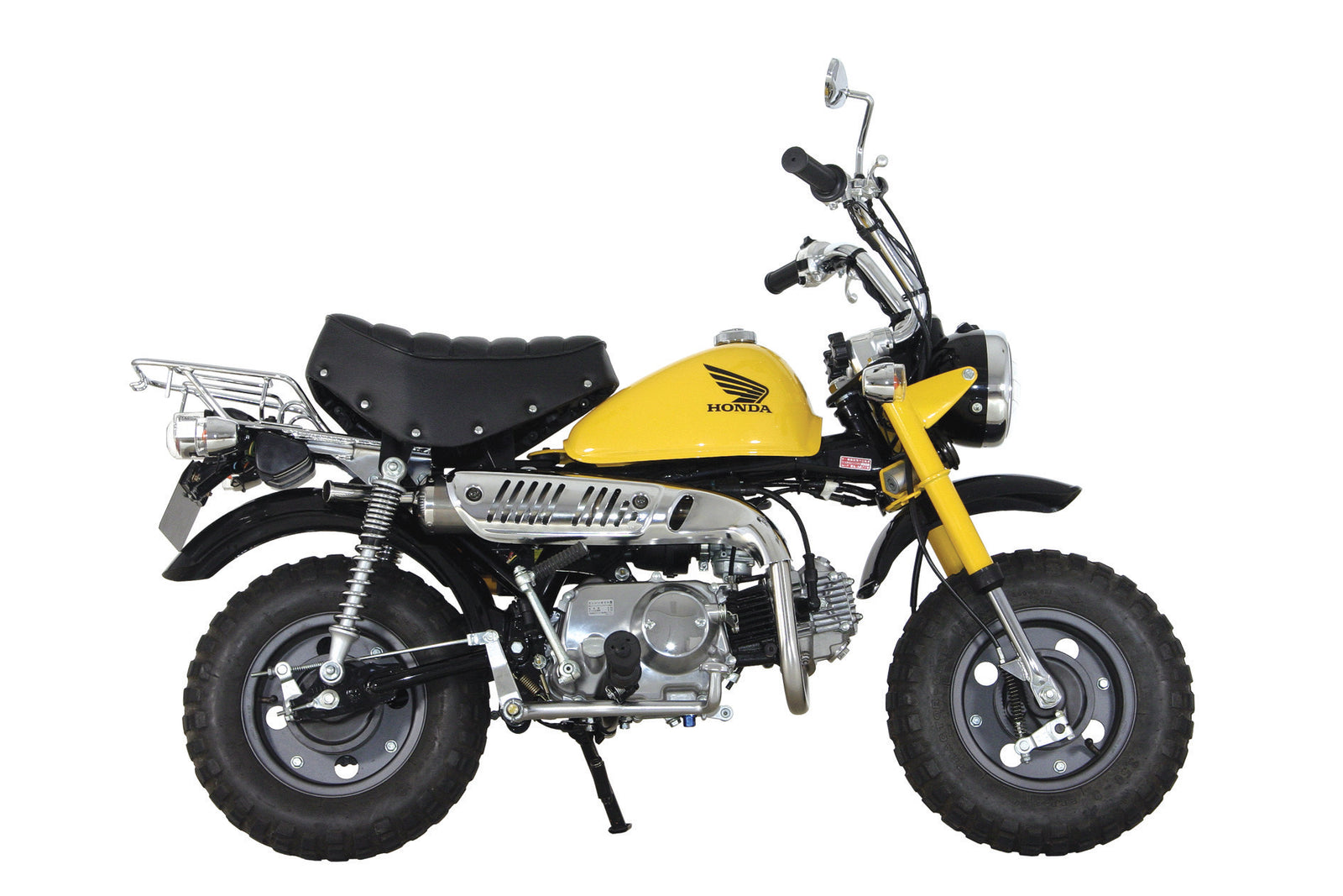 Takegawa Standard Look Stainless Exhaust (Short Type) suitable for use with Z50J