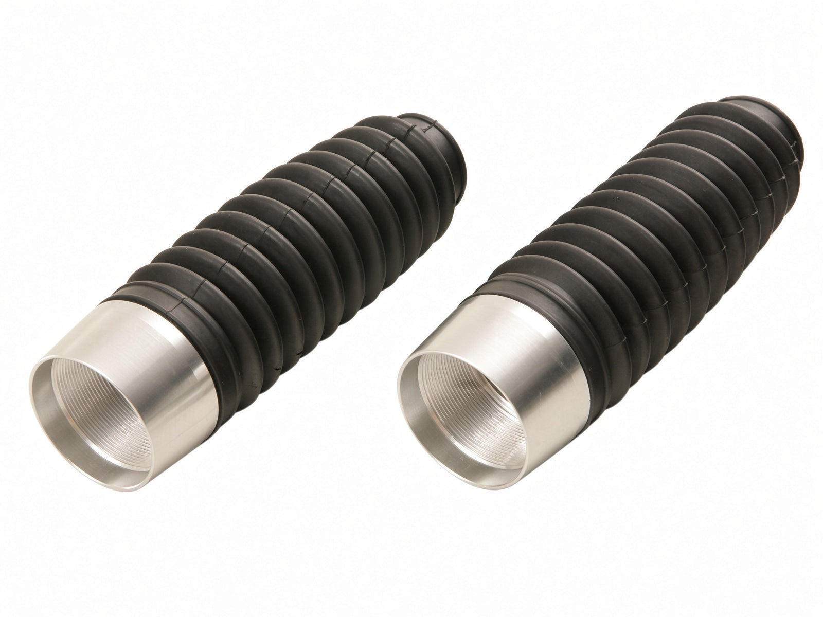 Reproduction Fork Gaiters & Aluminium Cups (Pair) suitable for use with Z50A, Z50J1, Dax 6V, Chaly 6V