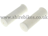 Reproduction Handlebar Ivory Rubber Grips (Pair) suitable for use with Z50A K0