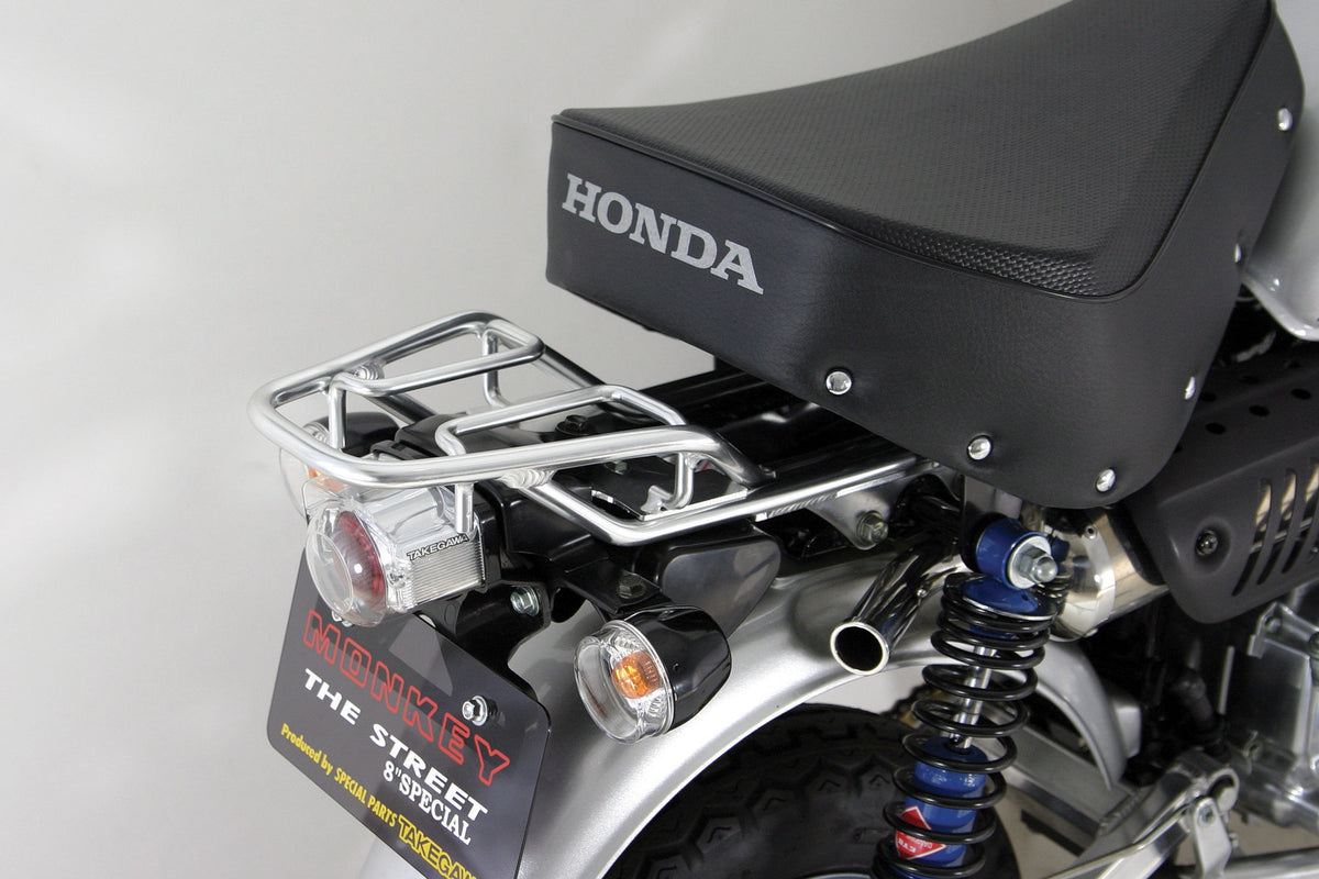 Takegawa Aluminium Rear Rack (Short Type) suitable for use with Z50J