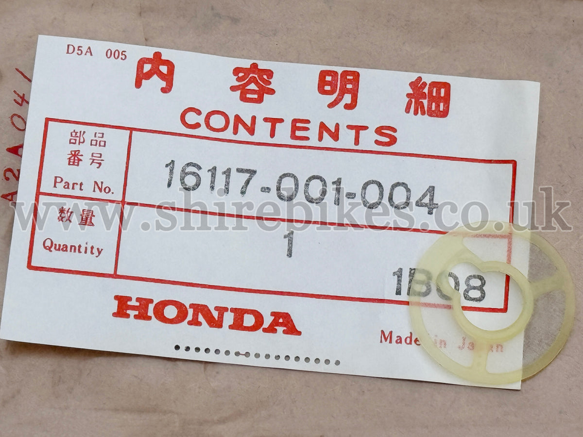 NOS Honda Carburettor Net Filter suitable for use with CZ100