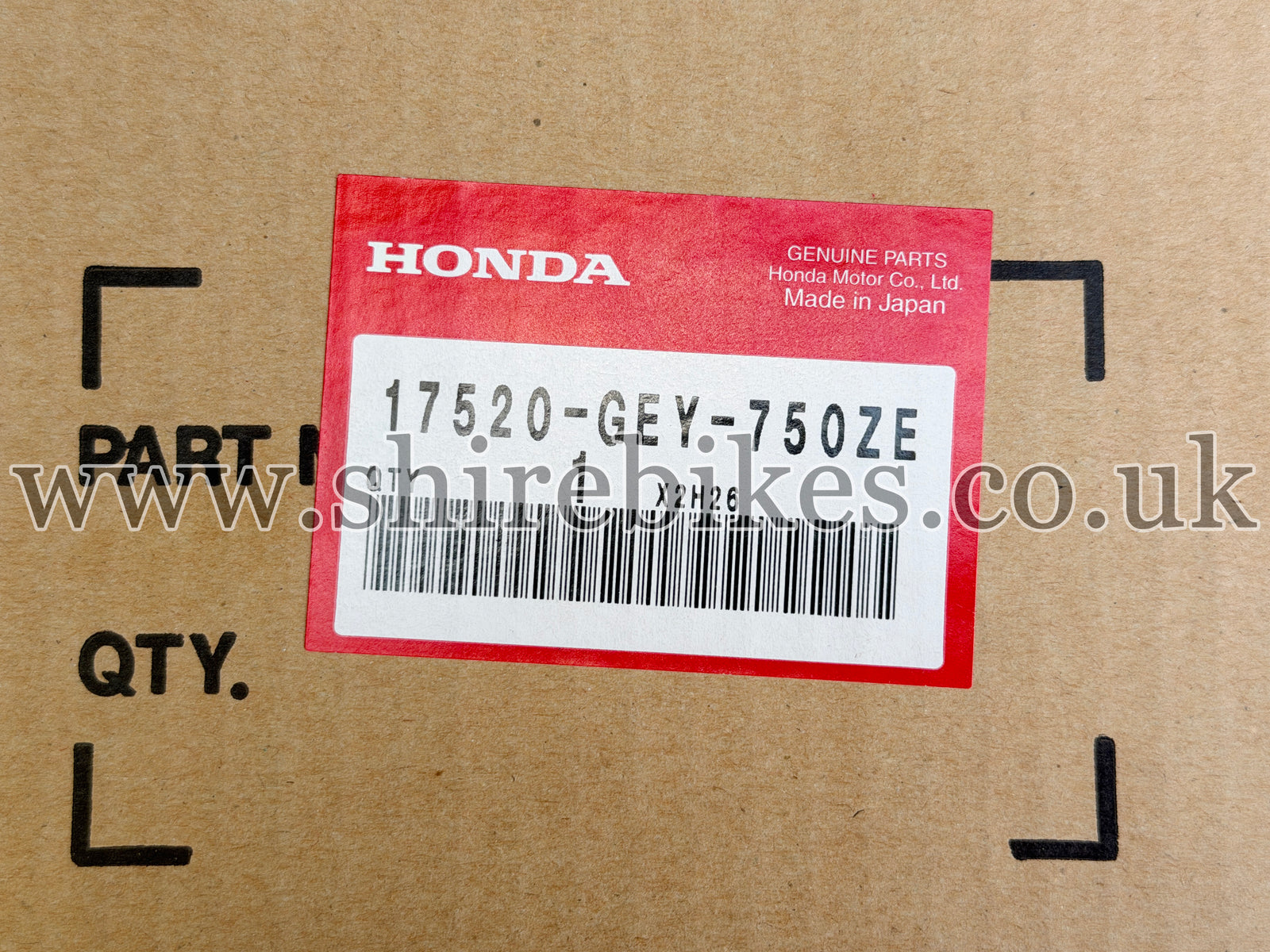NOS Honda Red Fuel Tank suitable for use with XZ100 Ape 100, XZ50 Ape 50