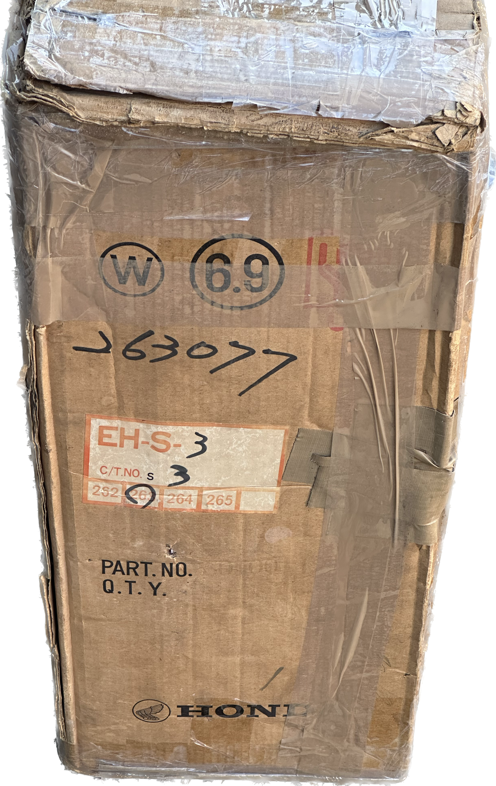 NOS Honda Pink Frame suitable for use with Chaly 6V