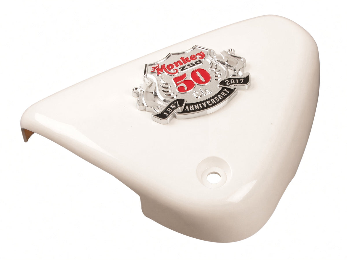Honda Cream Side Cover suitable for use with Z50J FUEL INJECTION 50th Limited