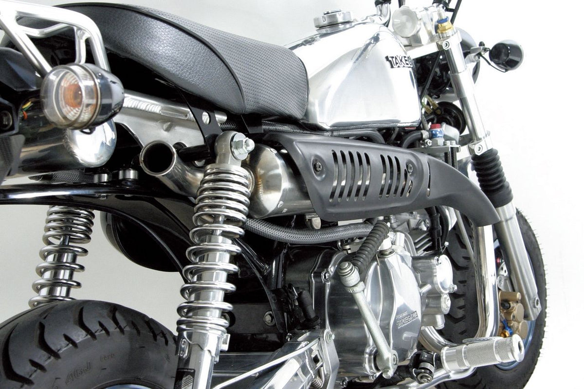 Takegawa Standard Look Stainless Exhaust (Long Type) suitable for use with Z50J