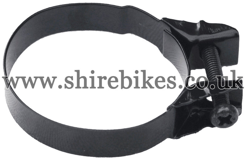 Honda Black Air Filter Carburettor Connector Band & Screw suitable for use with Z50R, Z50J1, Z50J, Dax 6V, Dax 12V