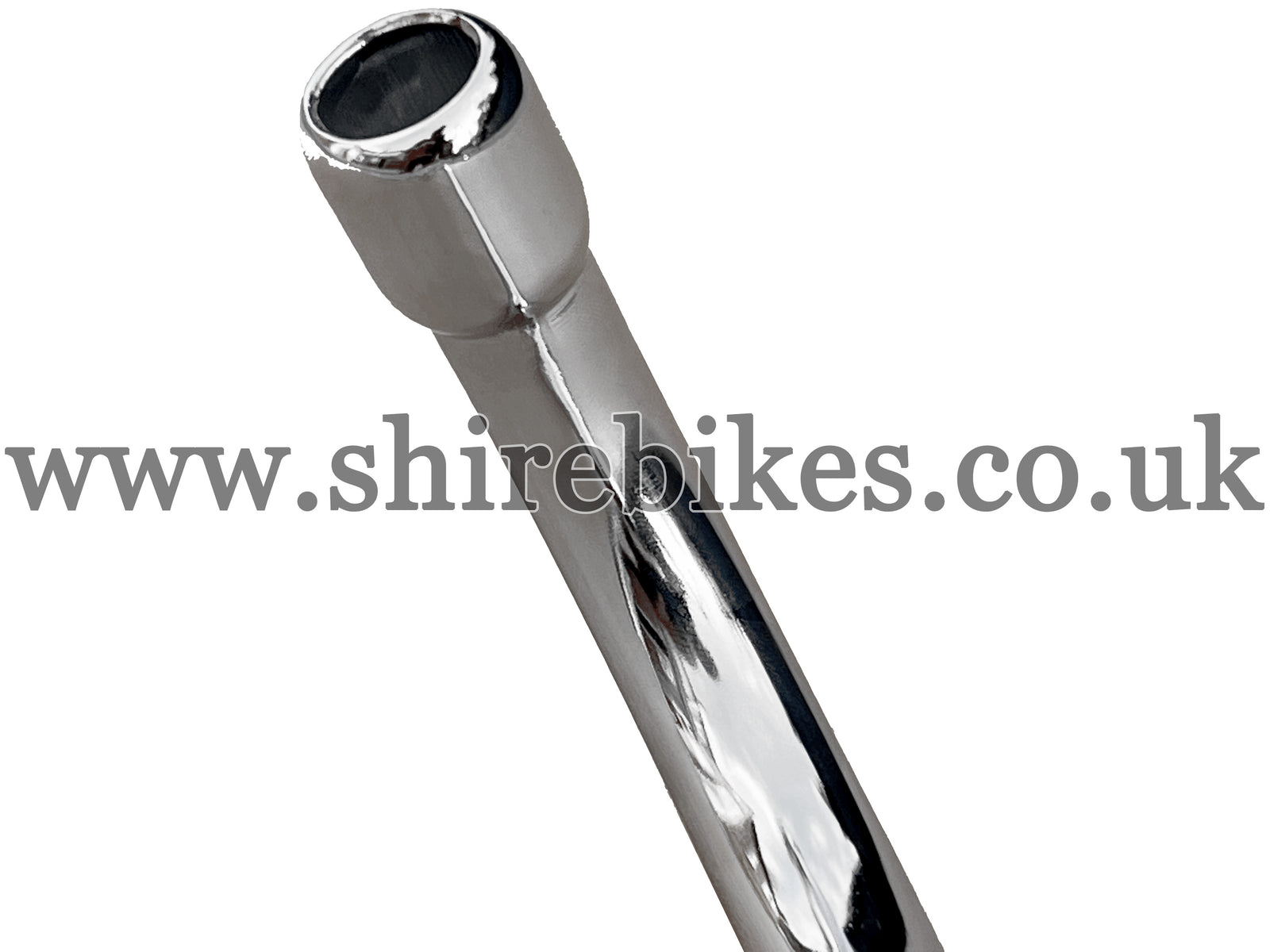 Reproduction Chrome Exhaust Front Pipe suitable for use with P50