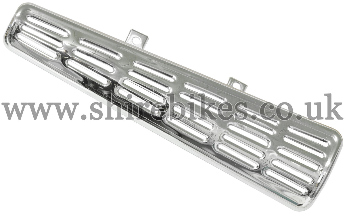 Reproduction Chrome Exhaust Pipe Guard suitable for use with CZ100