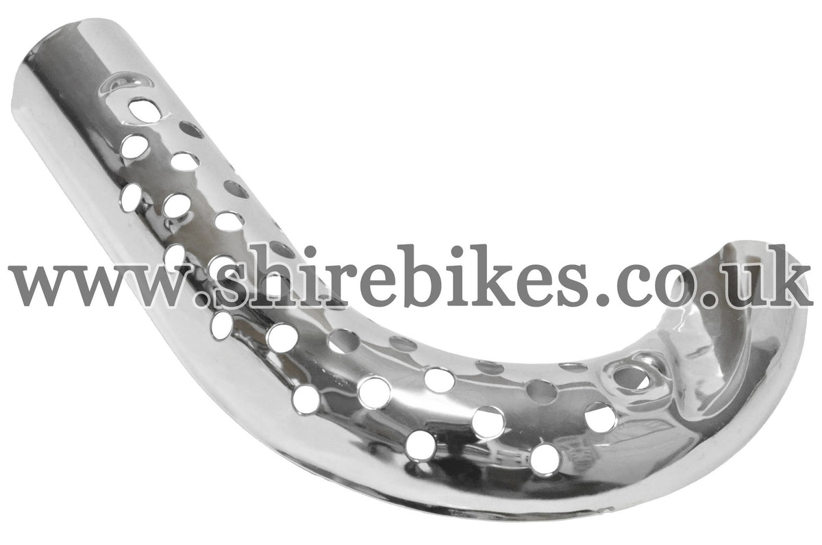 Honda Chrome Lower Outer Heat Shield suitable for use with Z50R, Z50J