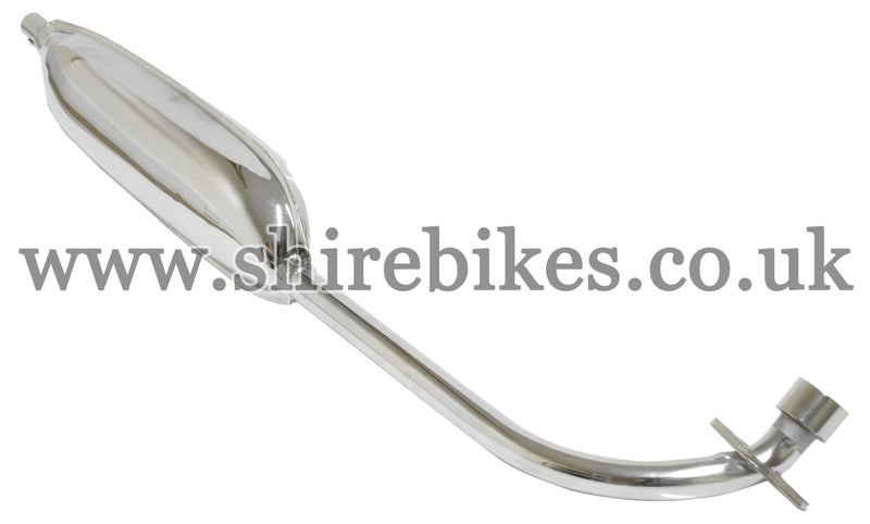 Reproduction Chrome Low Exhaust suitable for use with Dax 6V