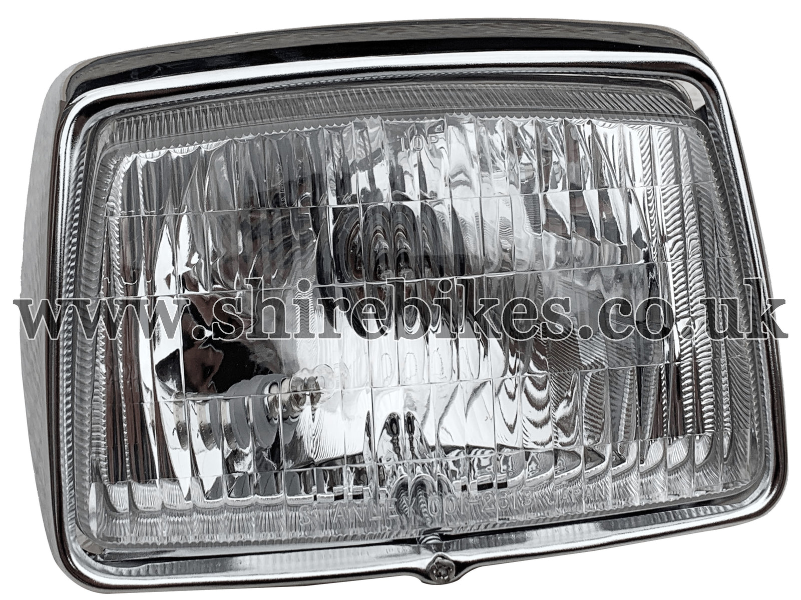 Honda 12V Headlamp Lens & Rim suitable for use with C90E