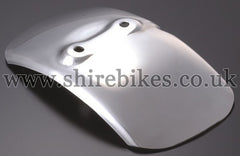 G-Craft Polished Aluminium Short Front Mudguard suitable for use with Z50J
