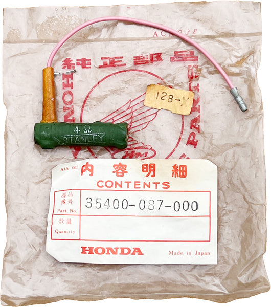 NOS Honda 6V Resistor suitable for use with Z50J1