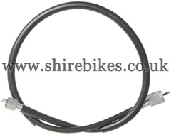 Honda Black Speedometer Cable suitable for use with Dax 6V