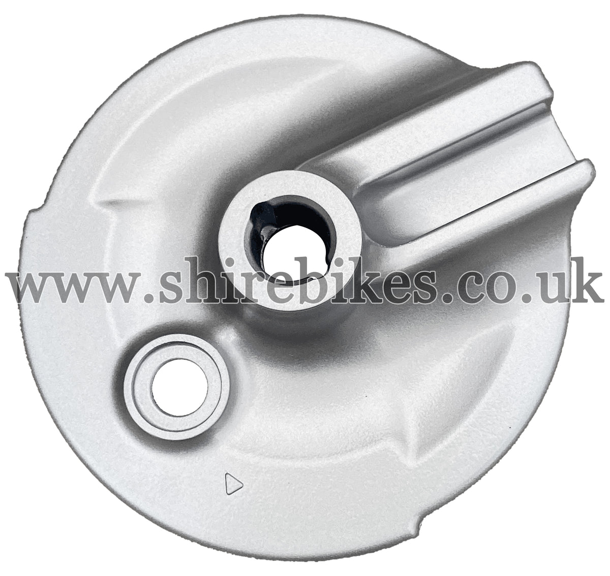 Honda Silver Brake Back Plate suitable for use with Z50R