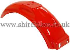 Reproduction Red Rear Mudguard suitable for use with Monkey Bike Motorcycles