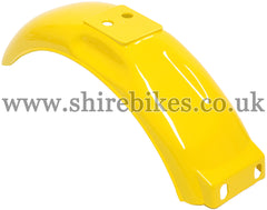 Reproduction Yellow Rear Mudguard suitable for use with Monkey Bike Motorcycles