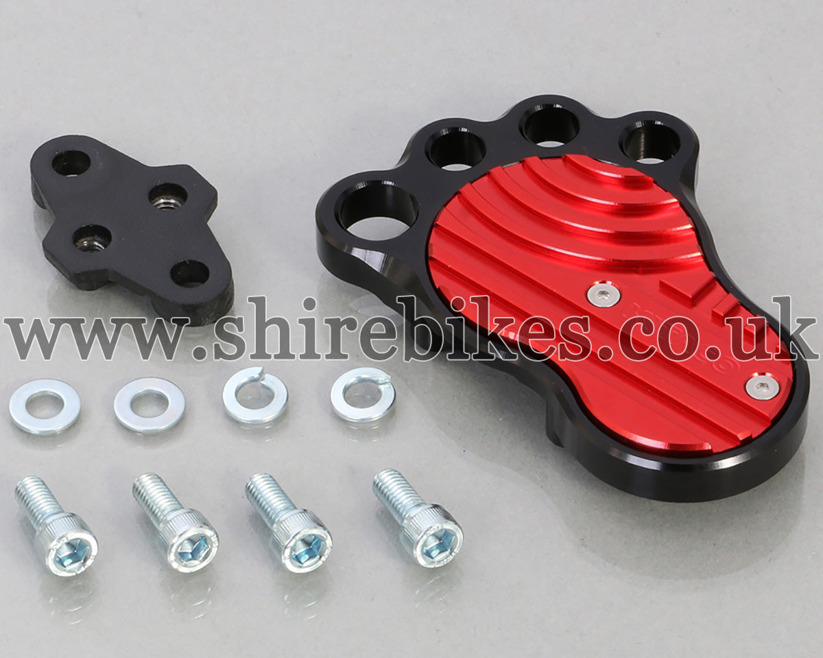 Kitaco Red Big Foot for Brake Pedal suitable for use with Monkey 125 (2018-2022)