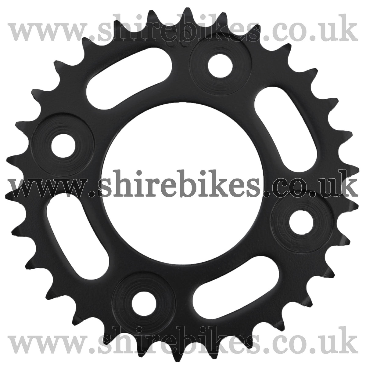 Kitaco 30T Black Rear Sprocket suitable for use with MSX125 GROM (2016-2020), Monkey 125 (2018-2020)