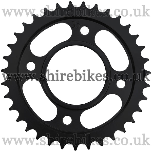 Kitaco 35T Black Rear Sprocket suitable for use with MSX125 GROM (2016-2020), Monkey 125 (2018-2020)