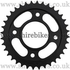 Kitaco 36T Black Rear Sprocket suitable for use with MSX125 GROM (2016-2020), Monkey 125 (2018-2020)