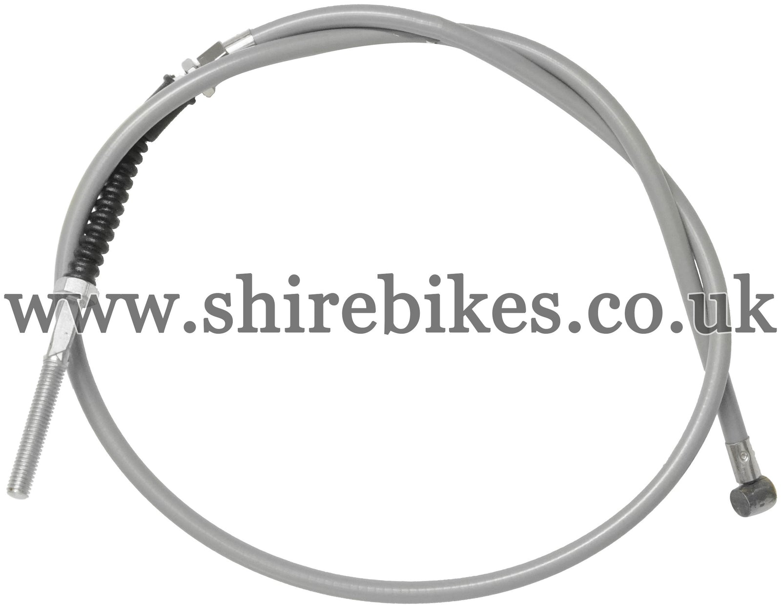 Reproduction Grey Front Brake Cable suitable for use with CZ100