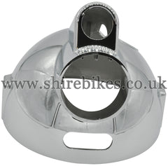 Honda Chrome Head Light Bowl (Double Warning Light) suitable for use with Z50J