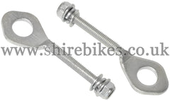 Reproduction Chain Adjusters (Pair) suitable for use with Z50J1, Z50R, Z50J, Dax 6V, Dax 12V, Chaly 6V