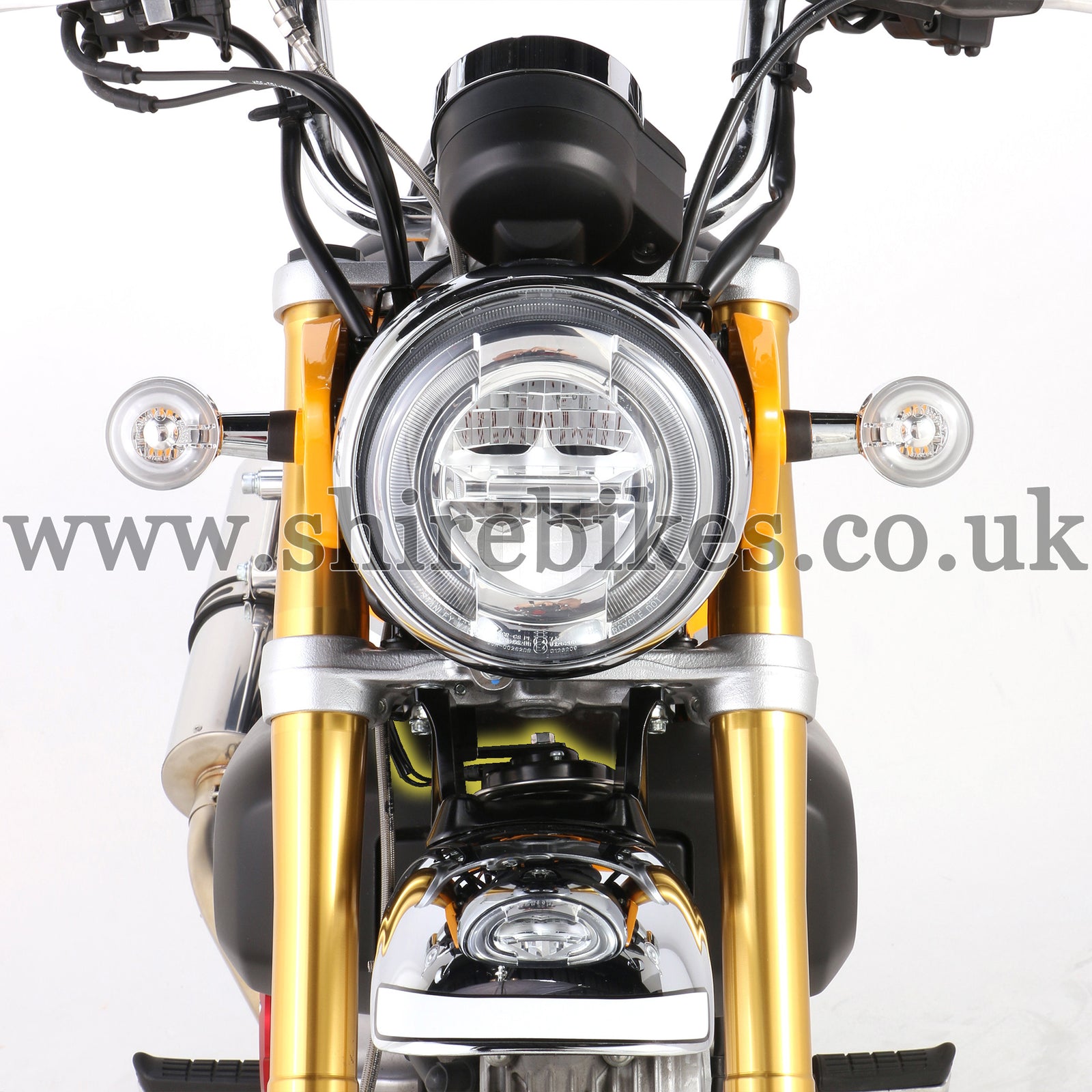 Kitaco Horn Relocating Bracket suitable for use with Monkey 125 (2018-2020)