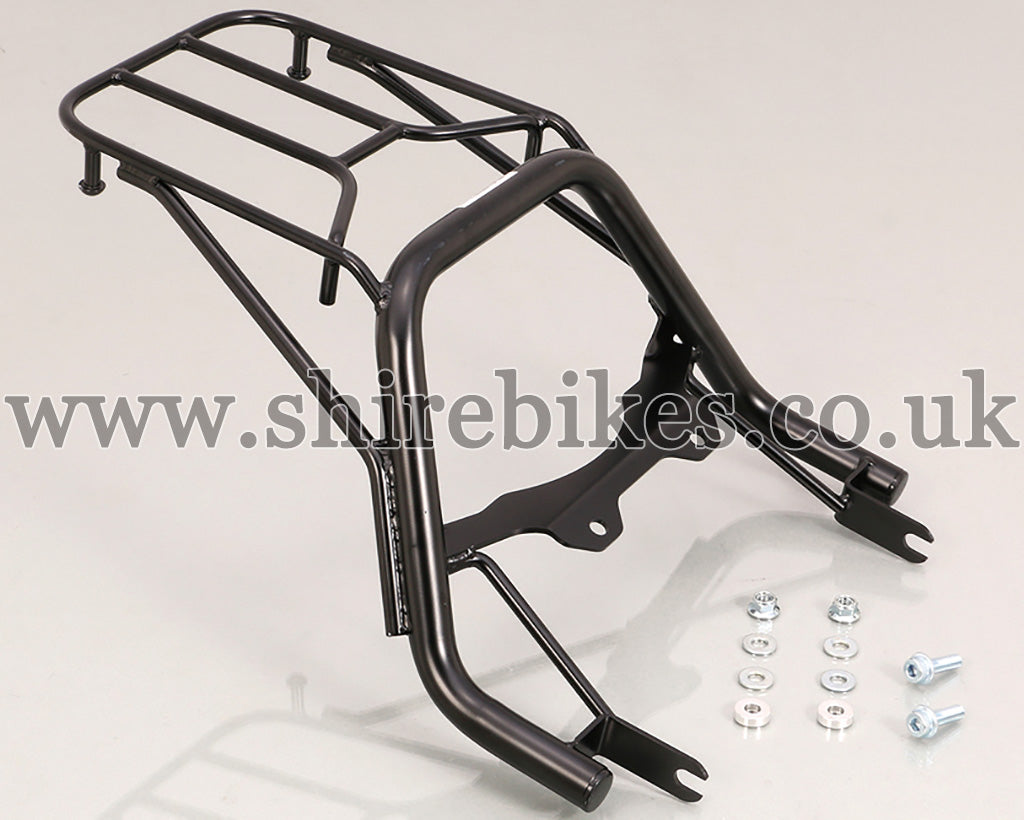 Kitaco Custom Black Rear Rack suitable for use with Monkey 125 JB02 JB03 (2018-2023)