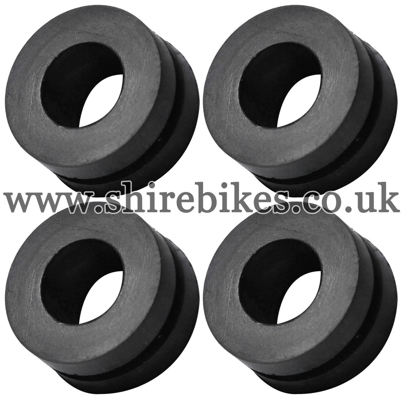 Honda Rear Mudguard Rubbers for Metal Mudguard (Set of 4) suitable for use with Z50J