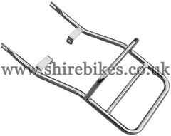 Aftermarket Chrome Rear Rack suitable for use with Dax 6V