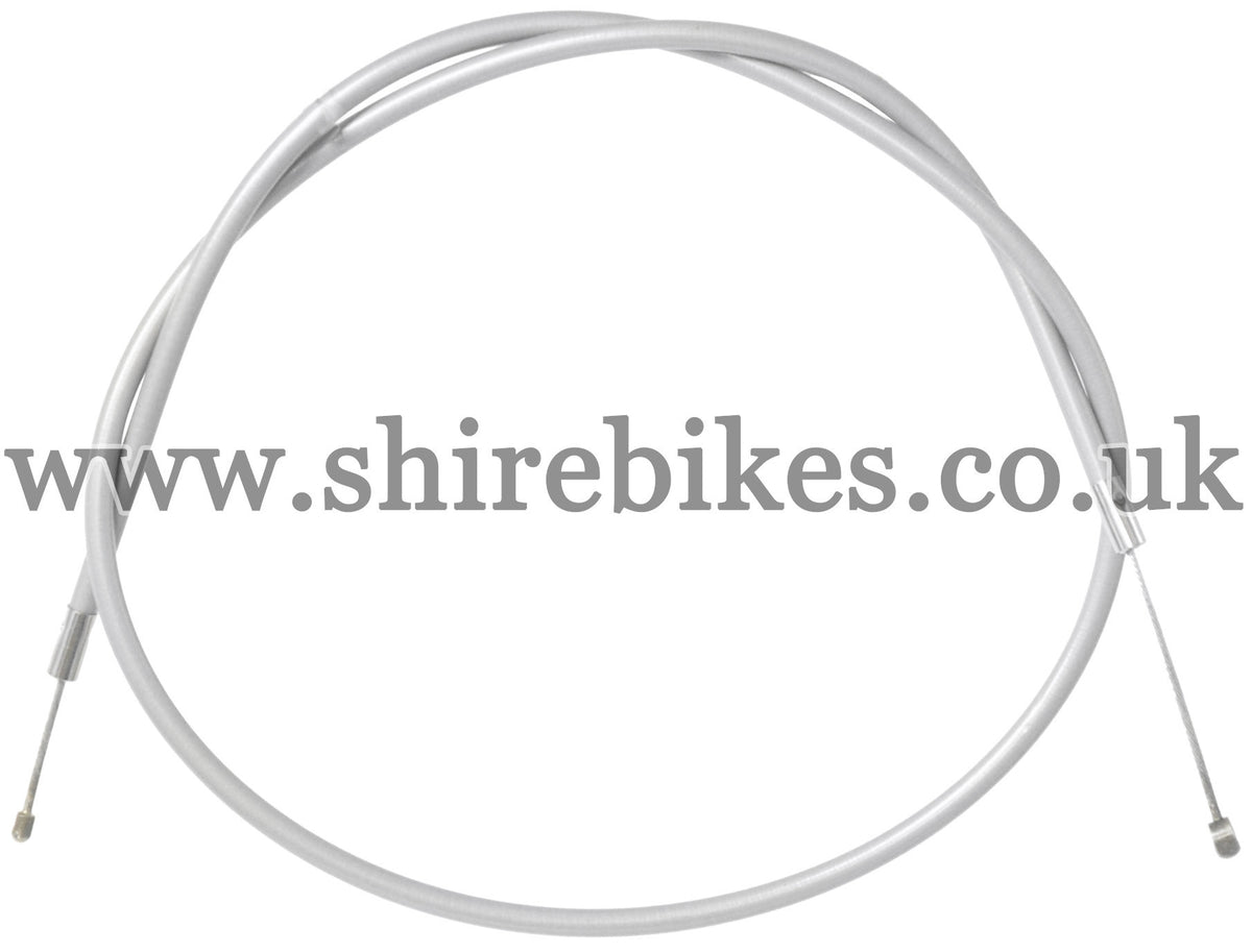 Reproduction Grey Throttle Cable suitable for use with CZ100 (Red Tank Models)