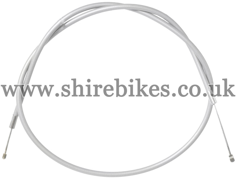 Reproduction Grey Throttle Cable suitable for use with CZ100 (Red Tank Models)