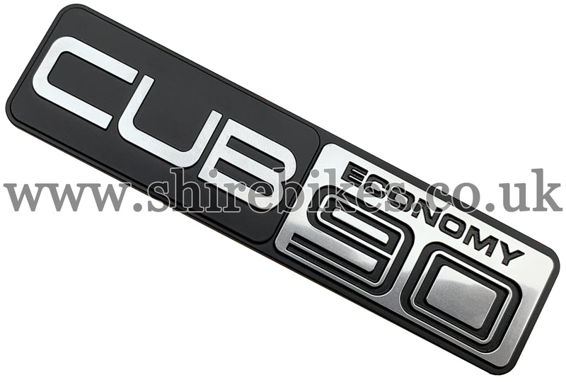 Honda Left-Hand Side Cover Plastic Badge suitable for use with C90E