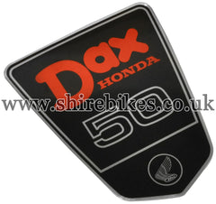 Honda (Type 1) Frame Shield Badge ST50 suitable for use with Dax 6V
