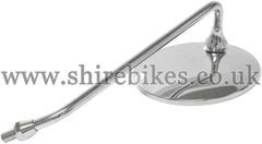 Honda Chrome Right Hand Mirror suitable for use with Dax 6V, Chaly 6V