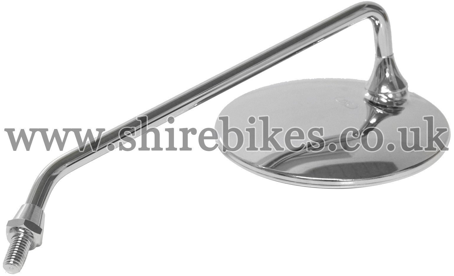 Honda Chrome Left Hand Mirror suitable for use with Dax 6V, Chaly 6V