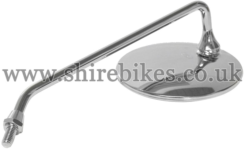 Honda Chrome Left Hand Mirror suitable for use with Dax 6V, Chaly 6V
