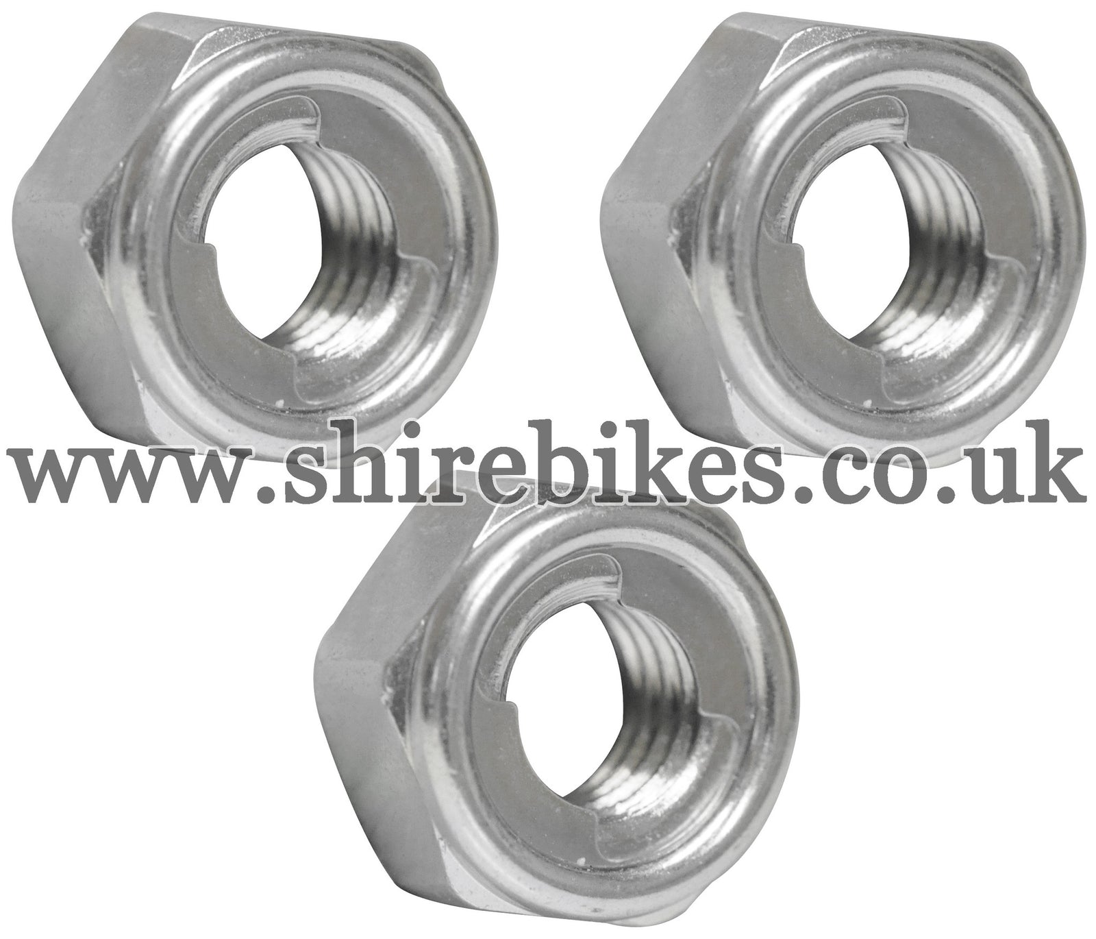 Honda 8mm Rear Sprocket Locking Nuts (Set of 3) suitable for use with Z50R, Z50J1, Z50J