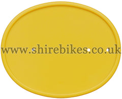 TBPARTS Reproduction Yellow Number Plate suitable for use with Z50R