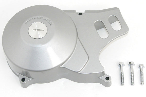 Takegawa Silver Aluminium Magneto Cover suitable for use with Z50J 12V