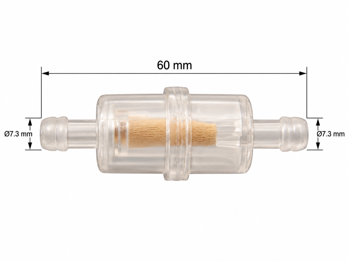 Generic 6mm Inline Fuel Filter