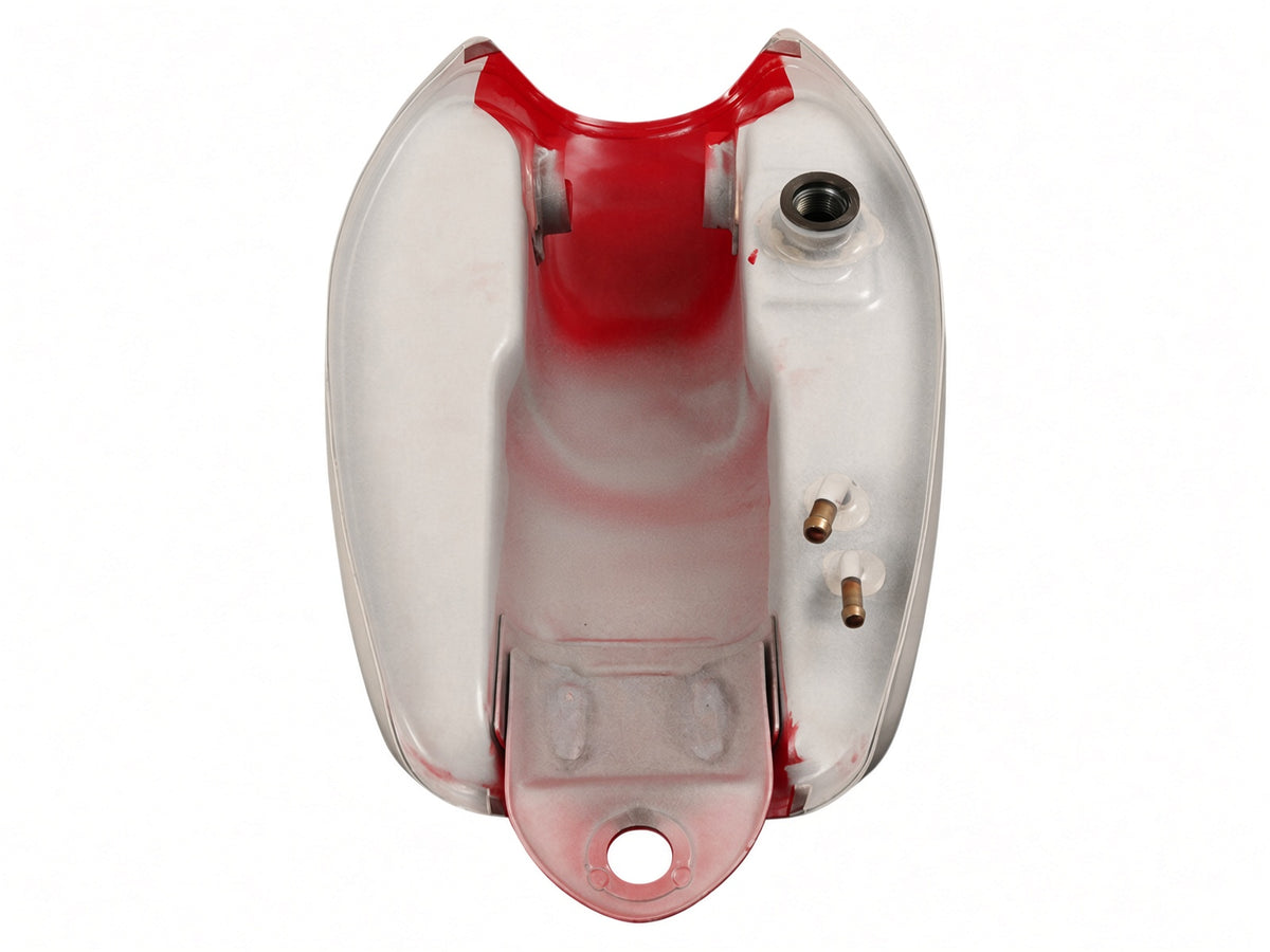 Honda Cream/Red Tank suitable for use with Z50J 12V FUEL INJECTION 50th Limited