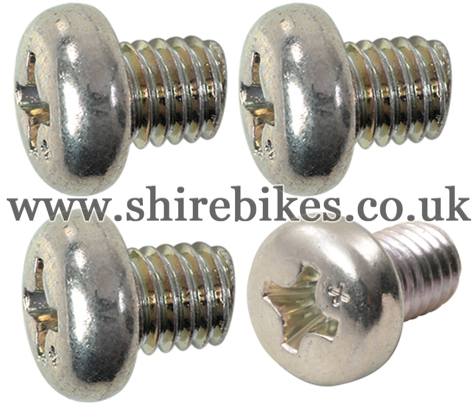 Honda Zinc Lower Heat Shield Screws suitable for use with Z50R