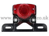 Honda 6V Rear Light & Number Plate Holder suitable for use with Z50J 6V