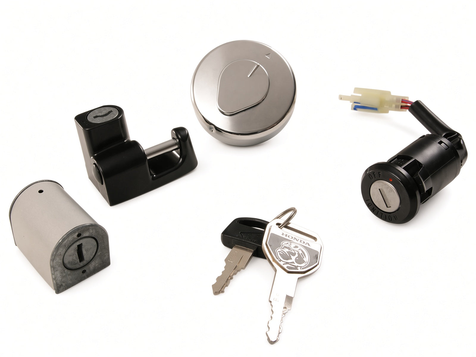 Honda Lockset (Adventure) suitable for use with Z50J FUEL INJECTION MODEL