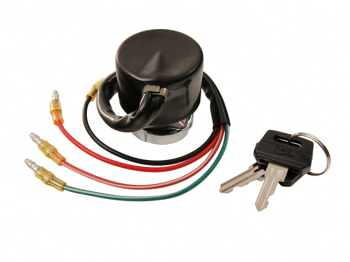 Reproduction 2 Position Ignition Switch (4 Wire) suitable for use with Dax 6V, Chaly 6V